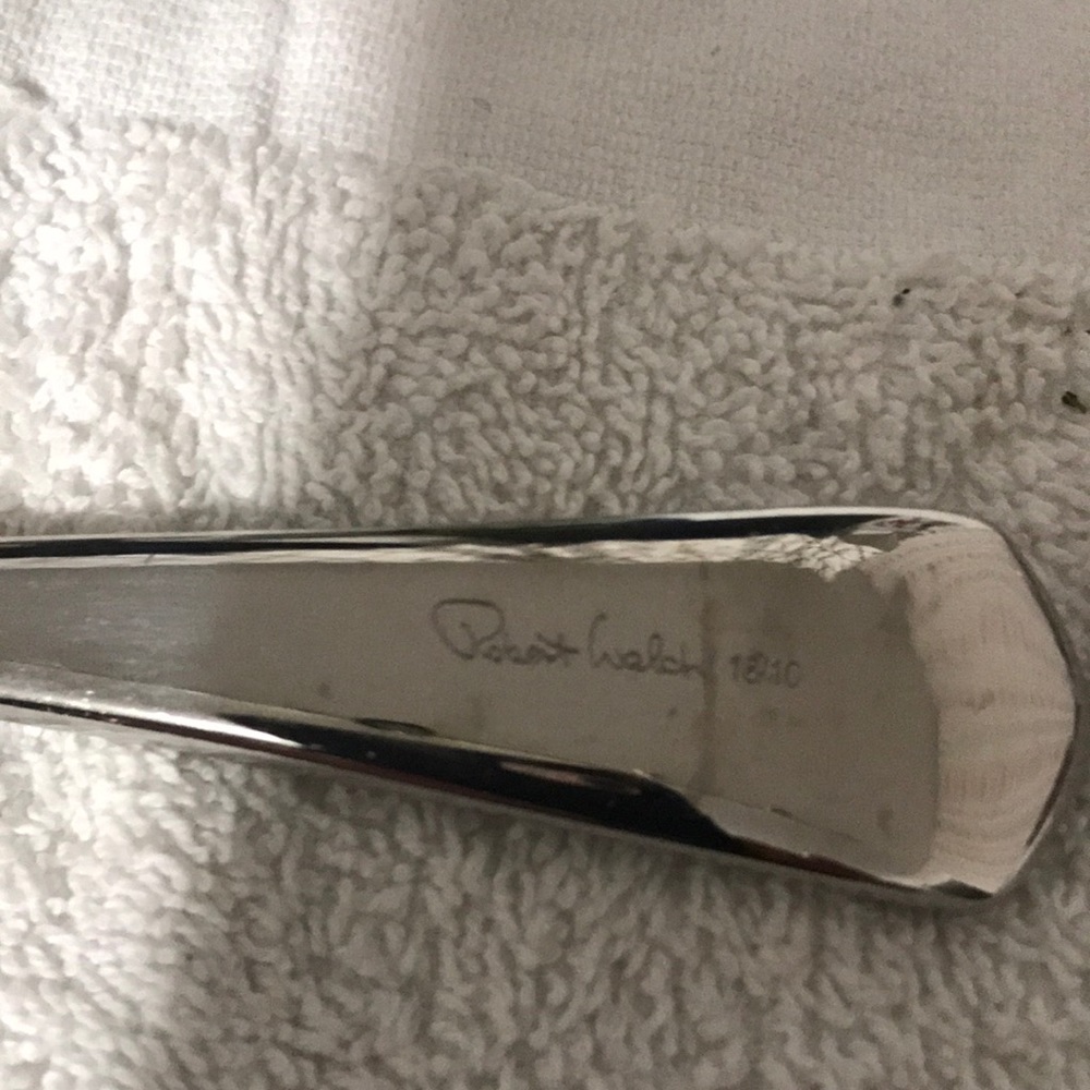 Robert Welch flatware very shiny 21 piece lot used - Picture 4 of 7